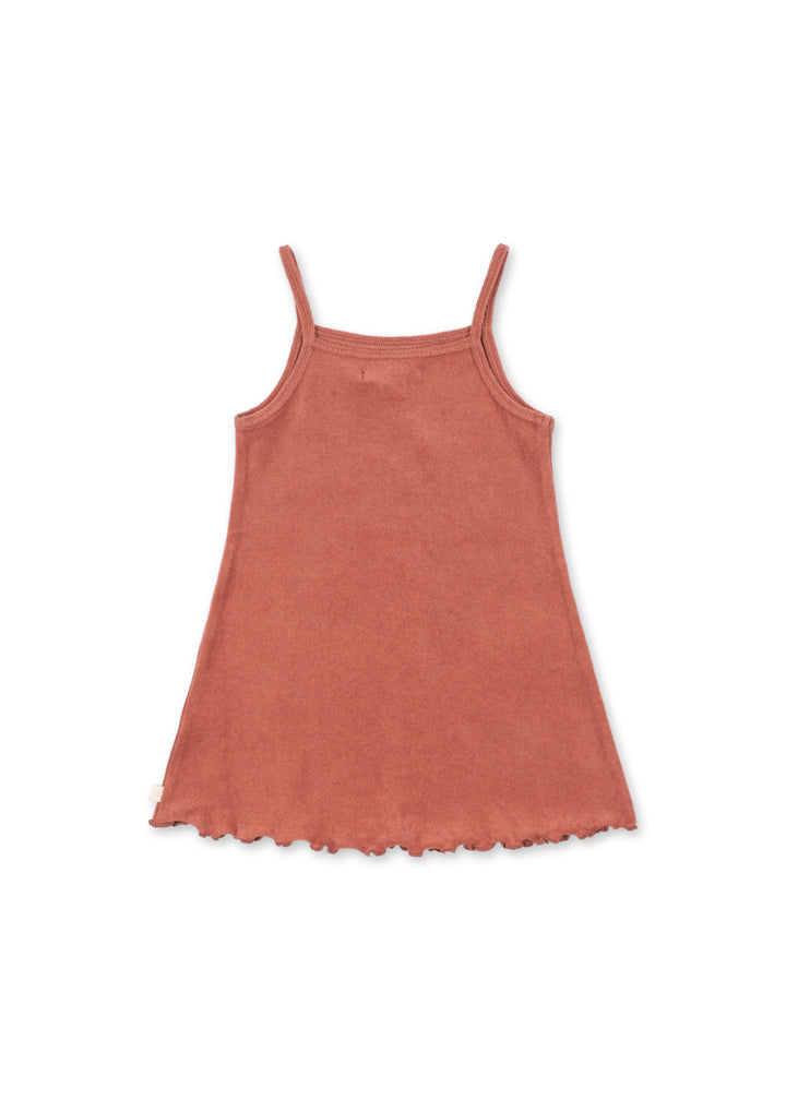 [Konges slojd]Itty Strap Dress GOTS - Canyon Rose