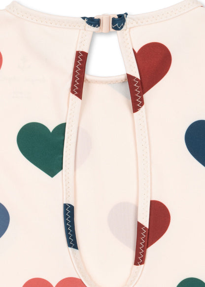 [Konges slojd]Manuca LS Swimsuit GRS - Bon Coeur Colore