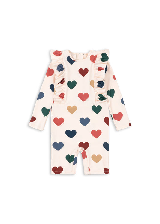 [Konges slojd]Manuca Frill Onesie - Bon Boeur Colore