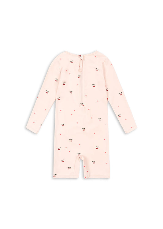 [Konges slojd]Merle Swim Onesie GRS - Cherry Coeur Rose