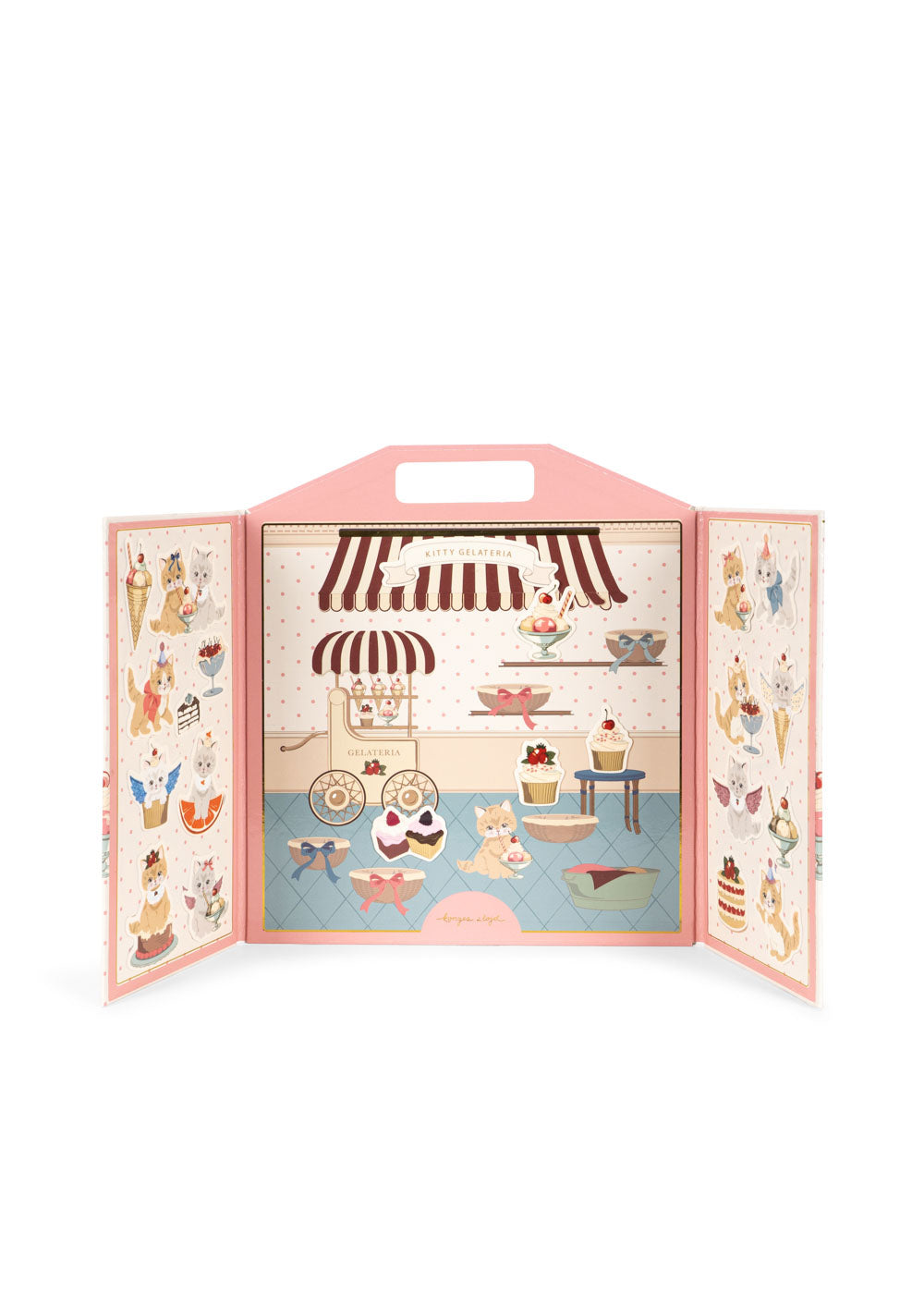 [Konges slojd]My Sticker Universe FSC - Kitty Friends