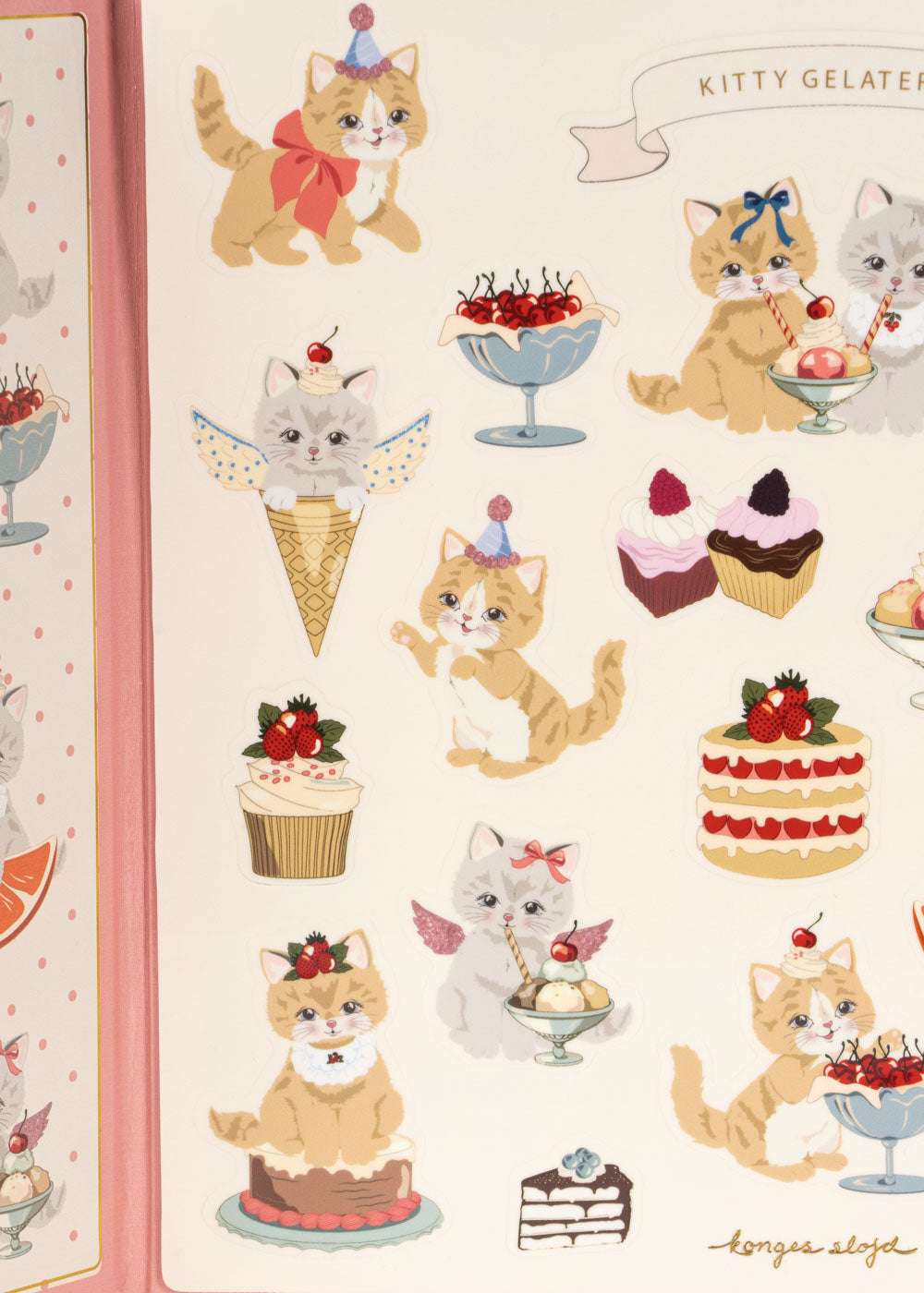 [Konges slojd]My Sticker Universe FSC - Kitty Friends