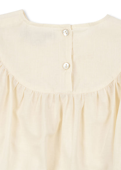 [Konges slojd]Posey Dress - Antique White