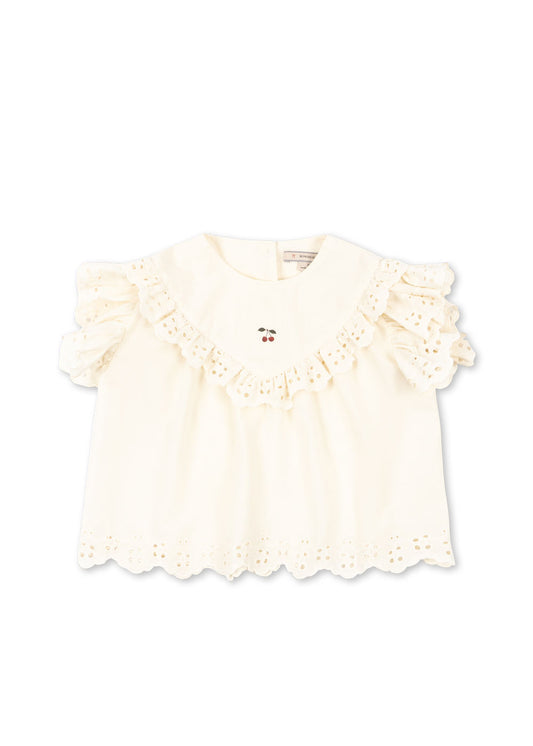 [Konges slojd]Posey Top- Antique White