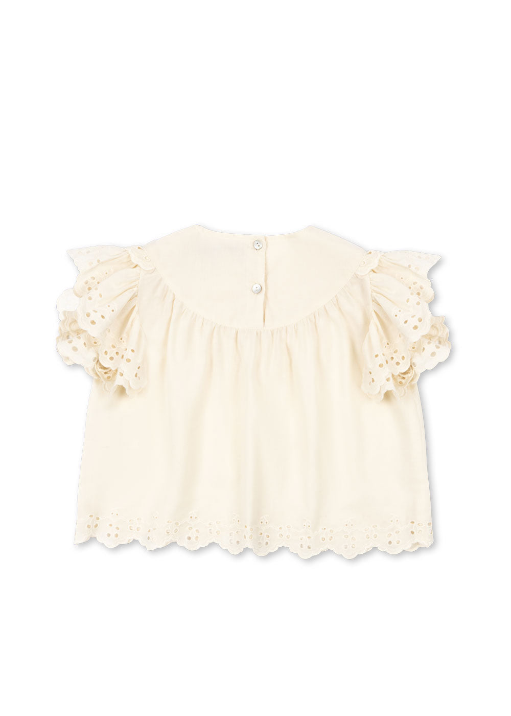[Konges slojd]Posey Top- Antique White