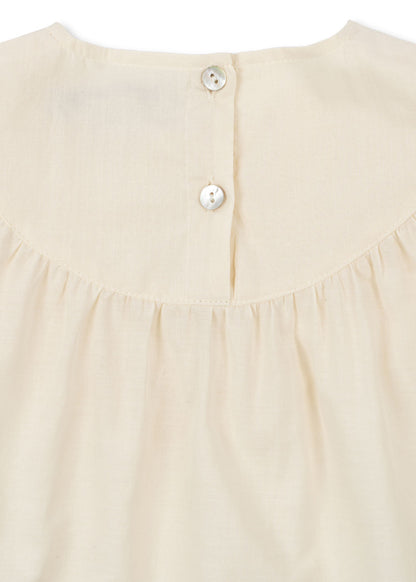 [Konges slojd]Posey Top- Antique White
