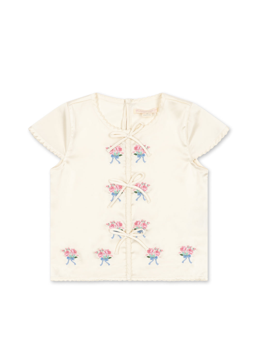 [Konges slojd]Sheeny SS Top - Buttercream