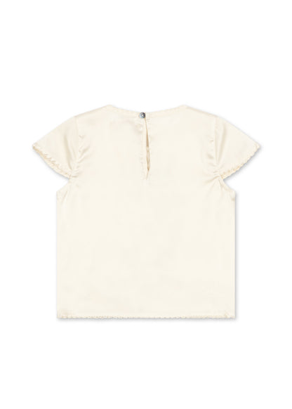 [Konges slojd]Sheeny SS Top - Buttercream