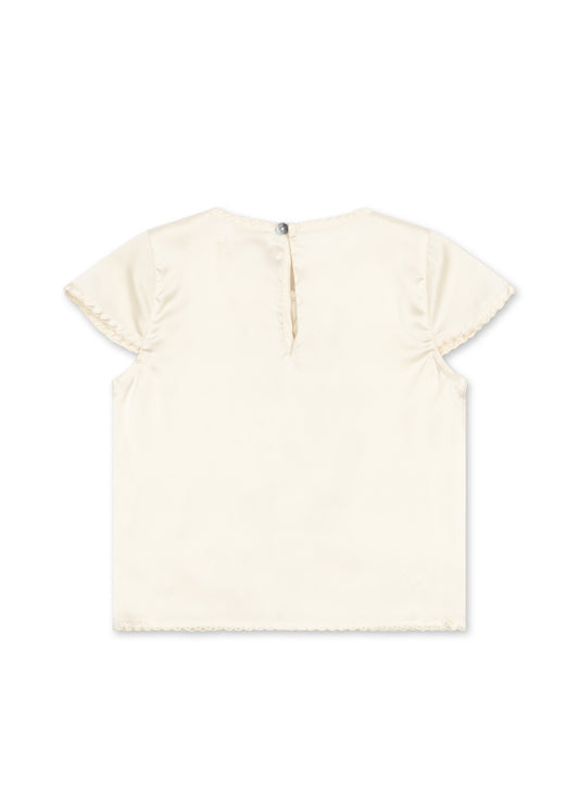 [Konges slojd]Sheeny SS Top - Buttercream