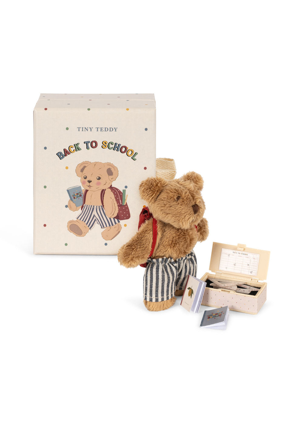 [Konges slojd]Tiny Teddy Back To School - Multi
