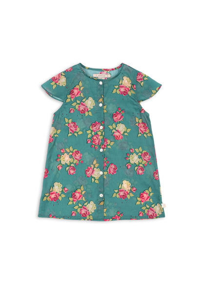 [Konges slojd]Viola SS Dress GOTS - Midori