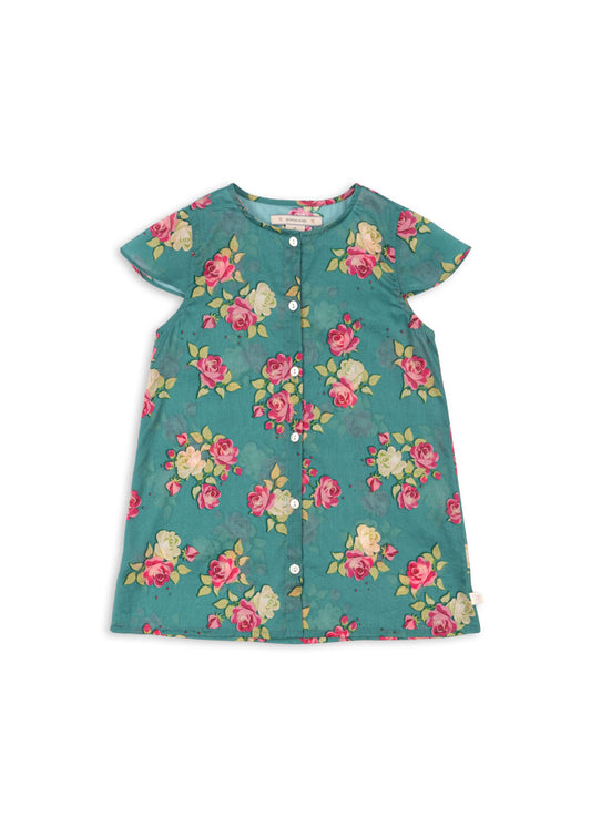 [Konges slojd]Viola SS Dress GOTS - Midori