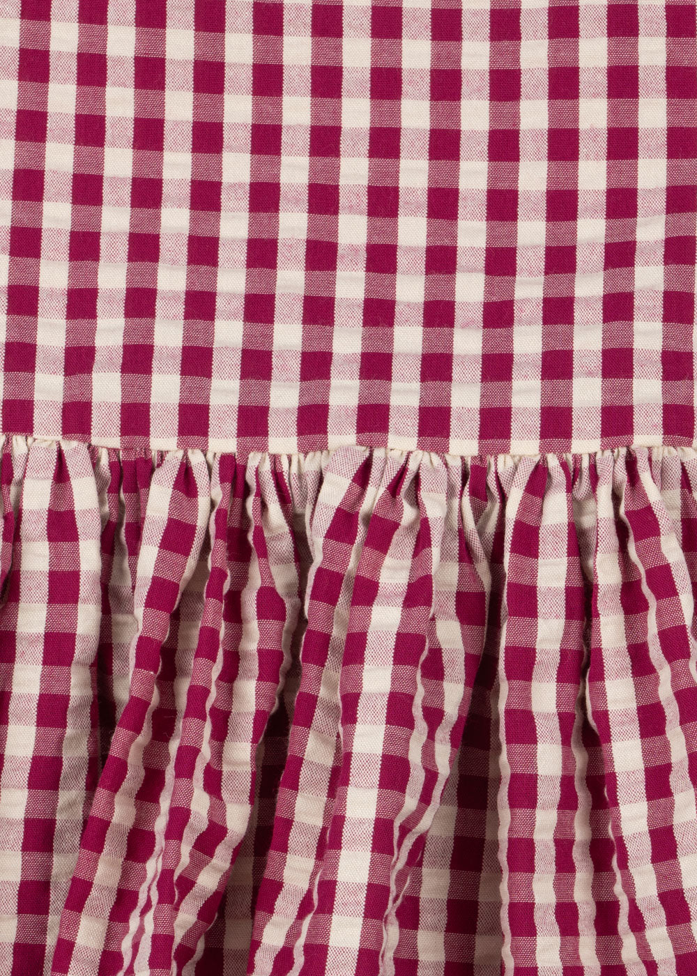 [Konges slojd]Isotta Dress GOTS - Raspberry Check