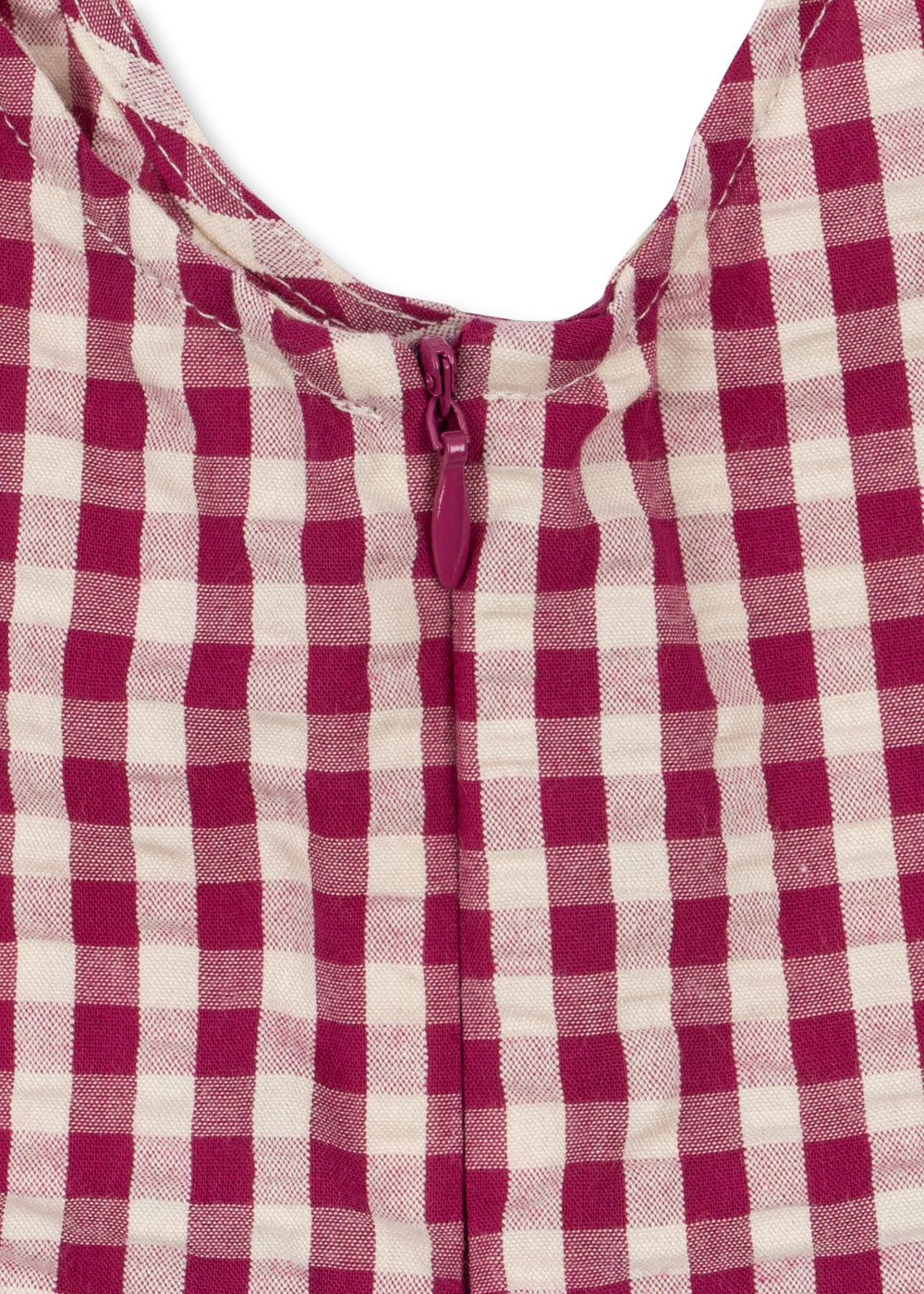 [Konges slojd]Isotta Dress GOTS - Raspberry Check