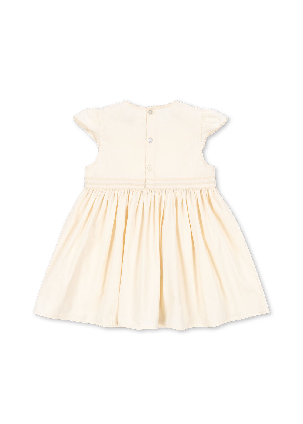 [Konges slojd]Aaliyah Dress GOTS - Eggnog