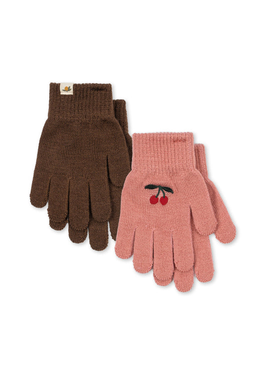 [Konges slojd] 2pack Filla Gloves - Sorbet