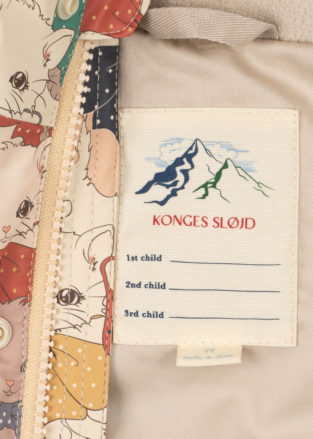 [Konges slojd]Ace Rain Jacket - Like Cats and Dogs