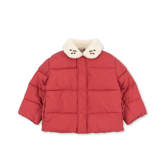 [Konges slojd]Alpi Collar Jacket - Cardinal