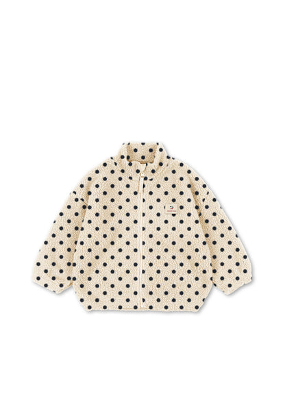 [Konges slojd]Jody Embroidery Teddy Jacket - Dot Lumiere