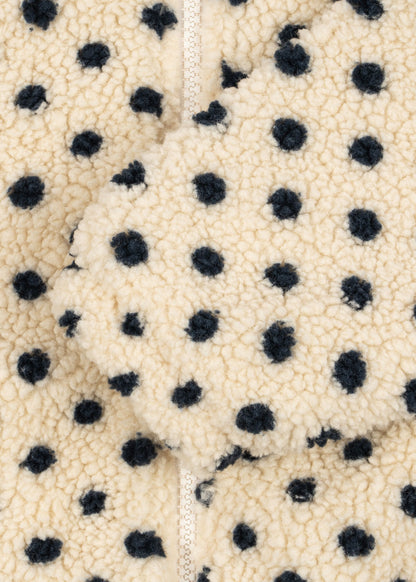 [Konges slojd]Jody Embroidery Teddy Jacket - Dot Lumiere