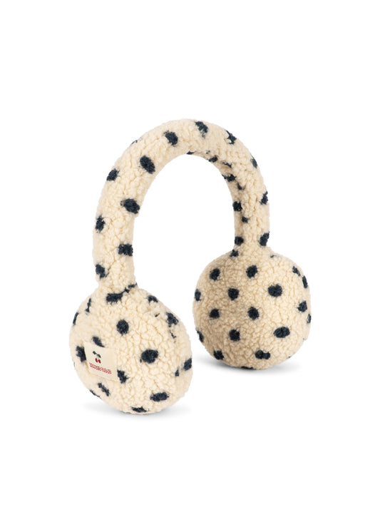 [Konges slojd]Jody Teddy Earmuffs GRS - Dot Lumiere