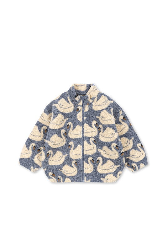[Konges slojd]Jody Teddy Jacket GRS -Swan