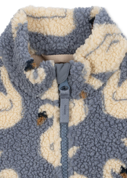 [Konges slojd]Jody Teddy Jacket GRS -Swan