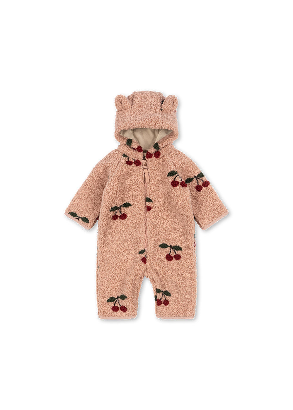 [Konges slojd]Jody Teddy Onesie GRS - Ma Grande Cerise Blush