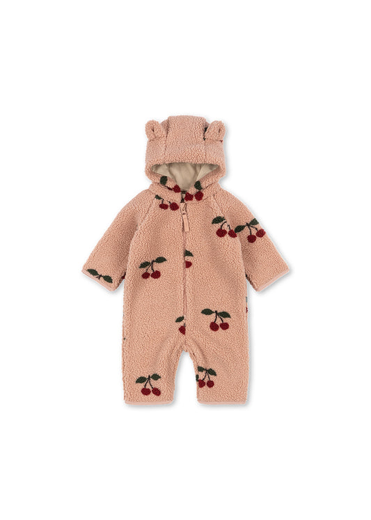 [Konges slojd]Jody Teddy Onesie GRS - Ma Grande Cerise Blush