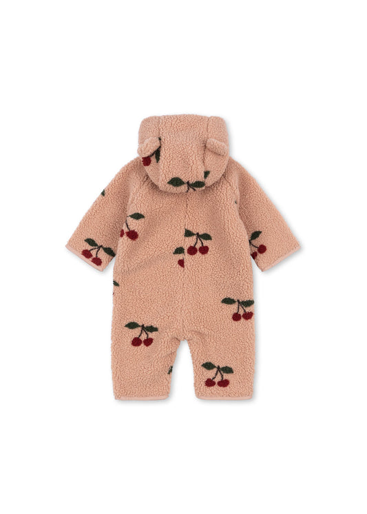 [Konges slojd]Jody Teddy Onesie GRS - Ma Grande Cerise Blush