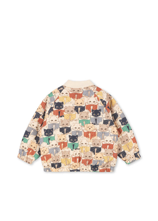 [Konges slojd]Juno Printed Bomber Jacket - Like Cats And Dogs