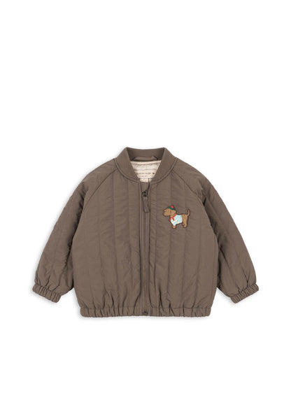 [Konges slojd]Juno Terry Bomber Jacket - Walnut