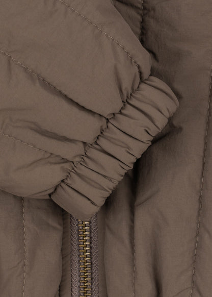 [Konges slojd]Juno Terry Bomber Jacket - Walnut