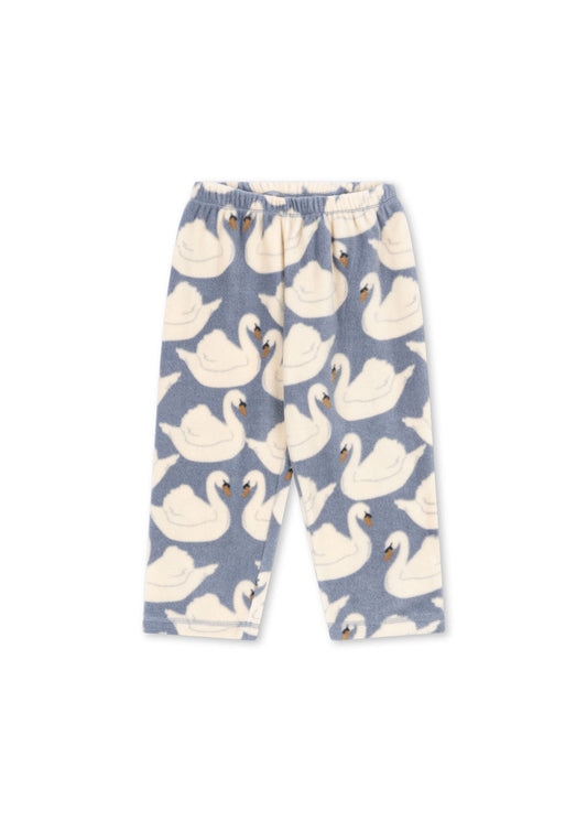 [Konges slojd]Tavi Fleece Pants GRS - Swan