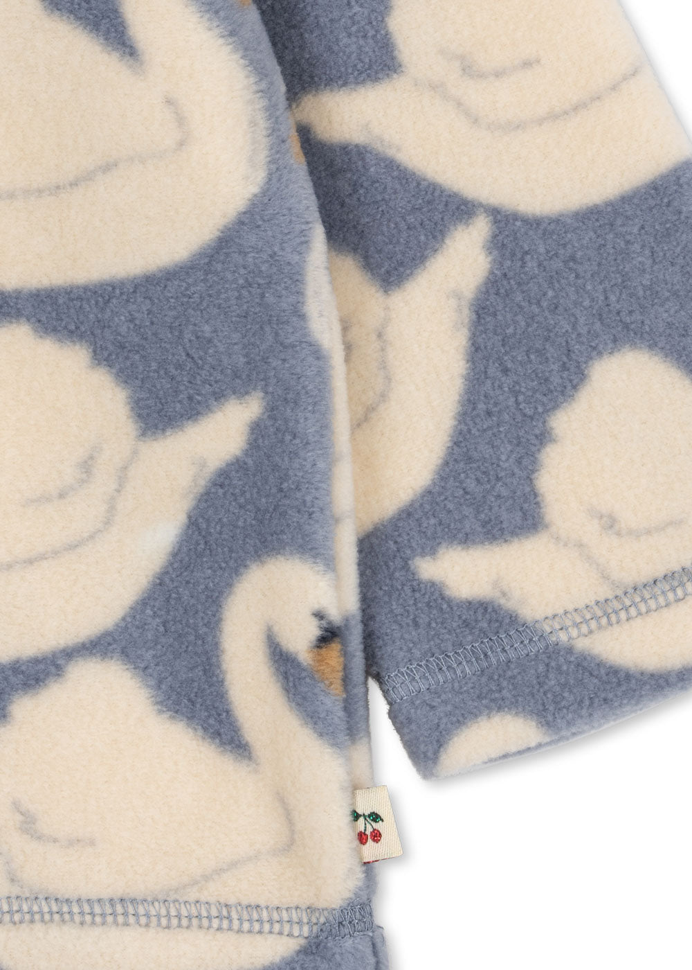 [Konges slojd]Tavi Fleece Swantshirt GRS - Swan