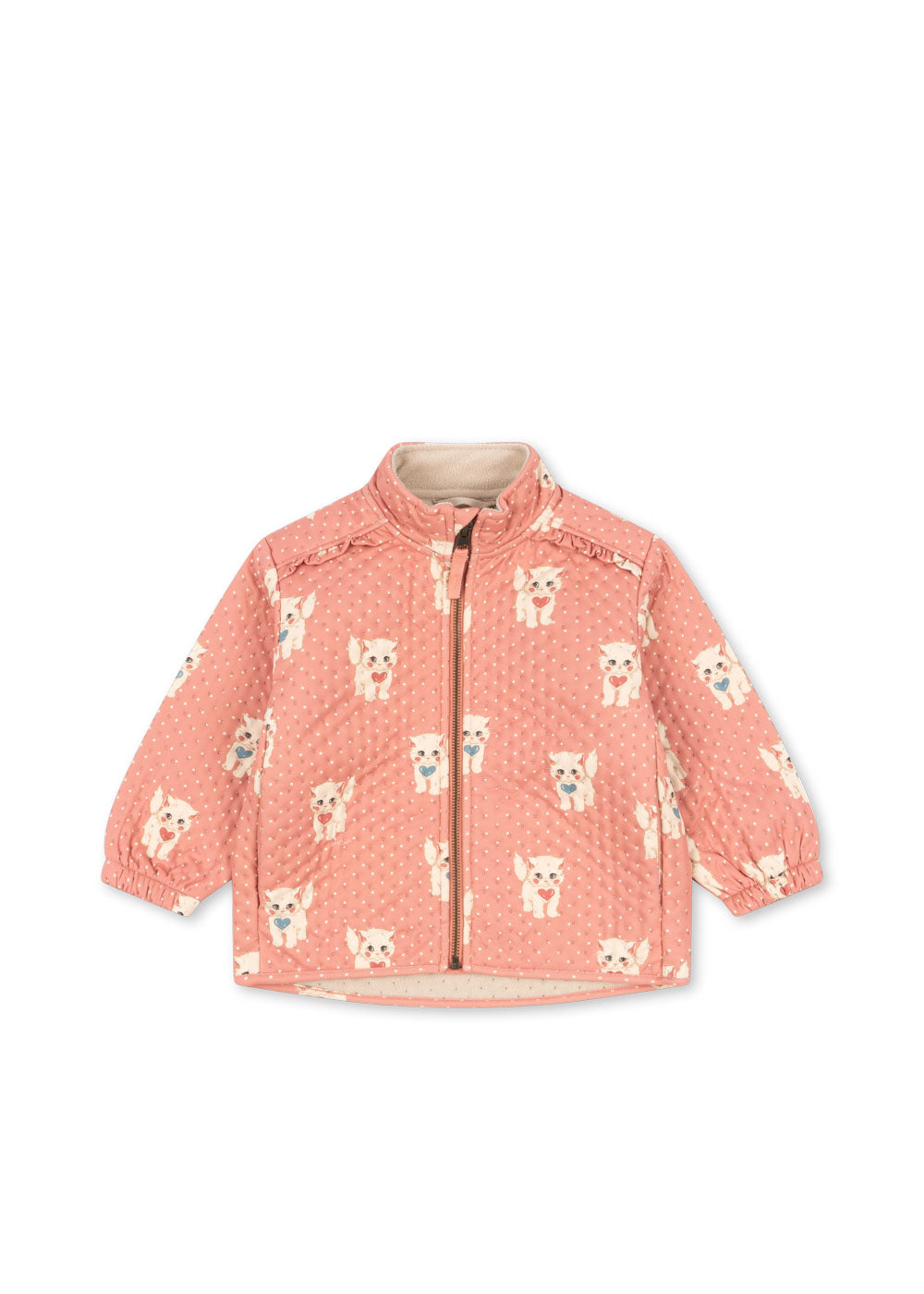 [Konges slojd]Thermo Frill Jacket GRS - Ciao Miao Rose