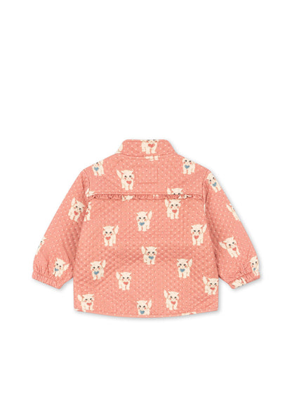 [Konges slojd]Thermo Frill Jacket GRS - Ciao Miao Rose