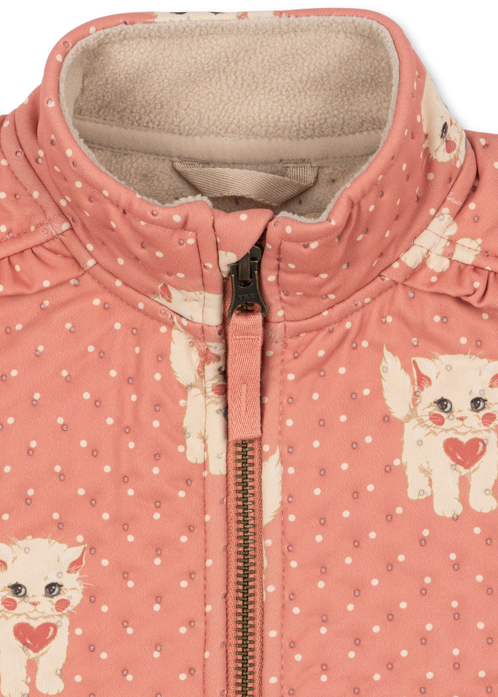 [Konges slojd]Thermo Frill Jacket GRS - Ciao Miao Rose