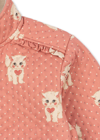 [Konges slojd]Thermo Frill Jacket GRS - Ciao Miao Rose