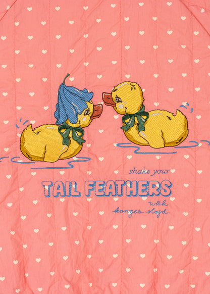 [Konges slojd]Juno Duckling Printed Bomb - Coeur Feathers
