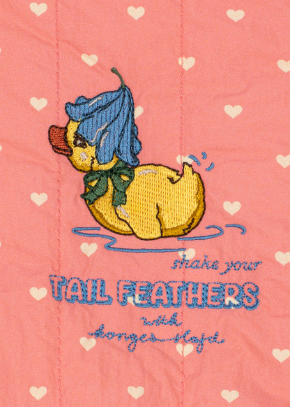 [Konges slojd]Juno Duckling Printed Bomb - Coeur Feathers
