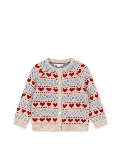 [Konges slojd] Belou Cardigan -Heart