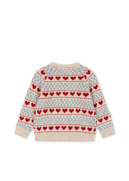 [Konges slojd] Belou Cardigan -Heart