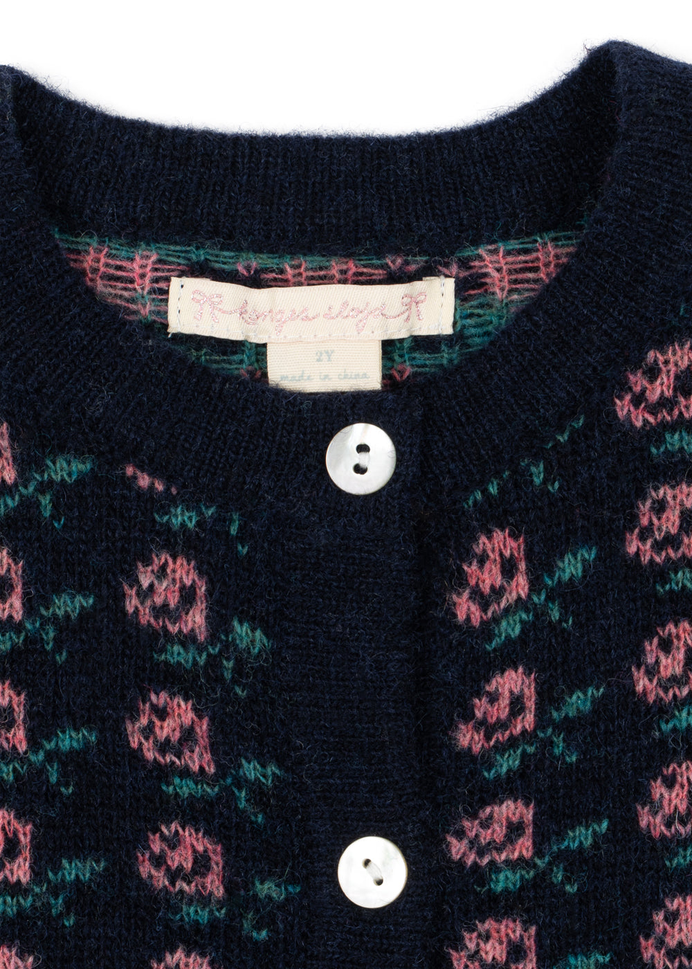 [Konges slojd] Belou Cardigan -Rose