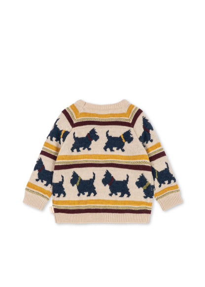 [Konges slojd]Belou Knit Sweater - Piccolo Scottie