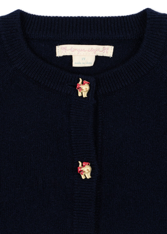 [Konges slojd]Cattie Cardigan - Blue