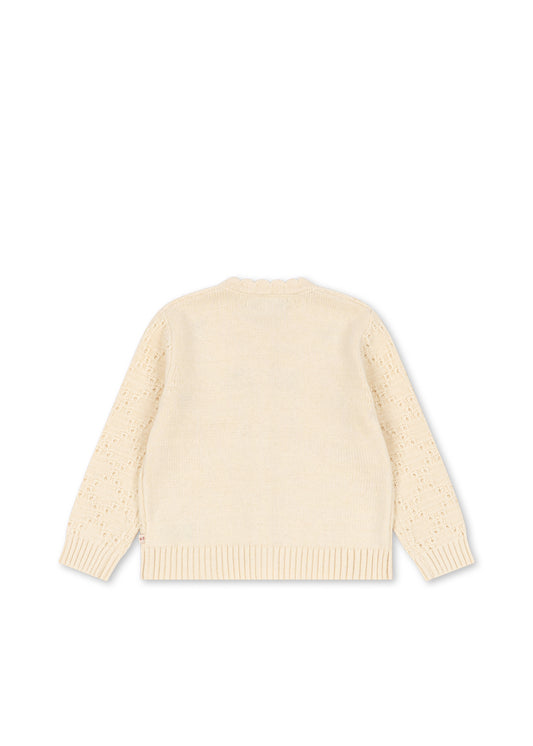 [Konges slojd]Cocolo Cardigan - Buttercream