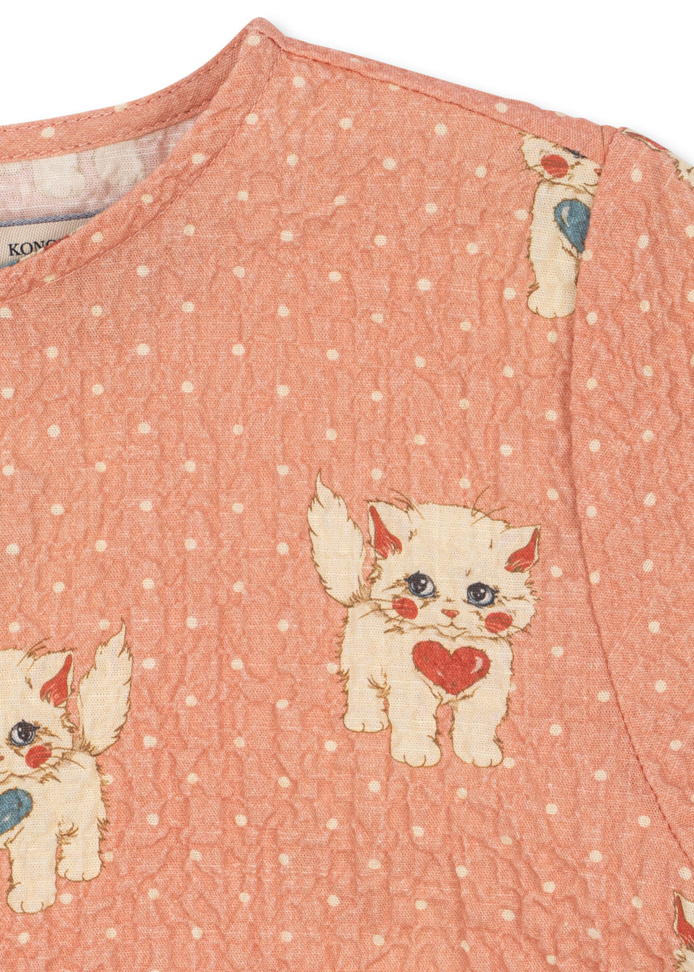 [Konges slojd]Elin Dress GOTS - Ciao Miao Rose