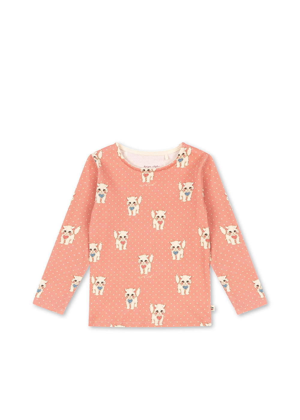 [Konges slojd] Ella Tee GOTS - Ciao Miao Rose