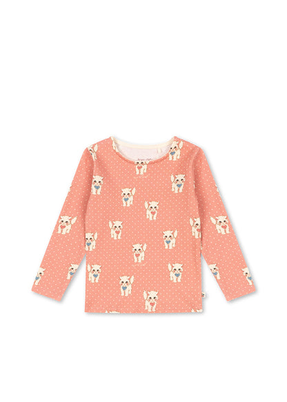 [Konges slojd] Ella Tee GOTS - Ciao Miao Rose